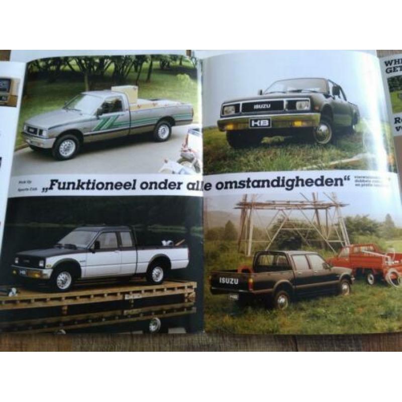 isuzu pick up, Campo, bus folders