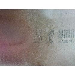 witte birkenstock slippers mt 37 model gizeh