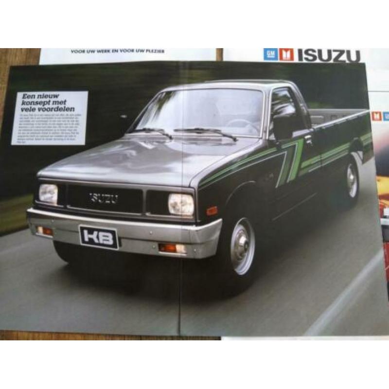 isuzu pick up, Campo, bus folders