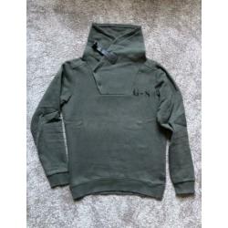 G Star RAW denim sweater/trui M legergroen/groen. Géén S/L
