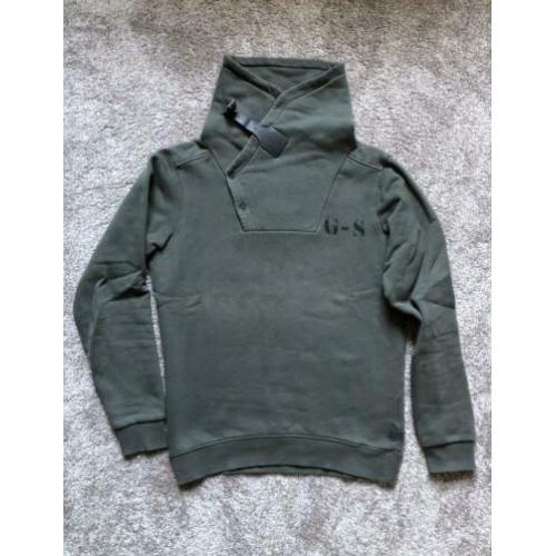 G Star RAW denim sweater/trui M legergroen/groen. Géén S/L