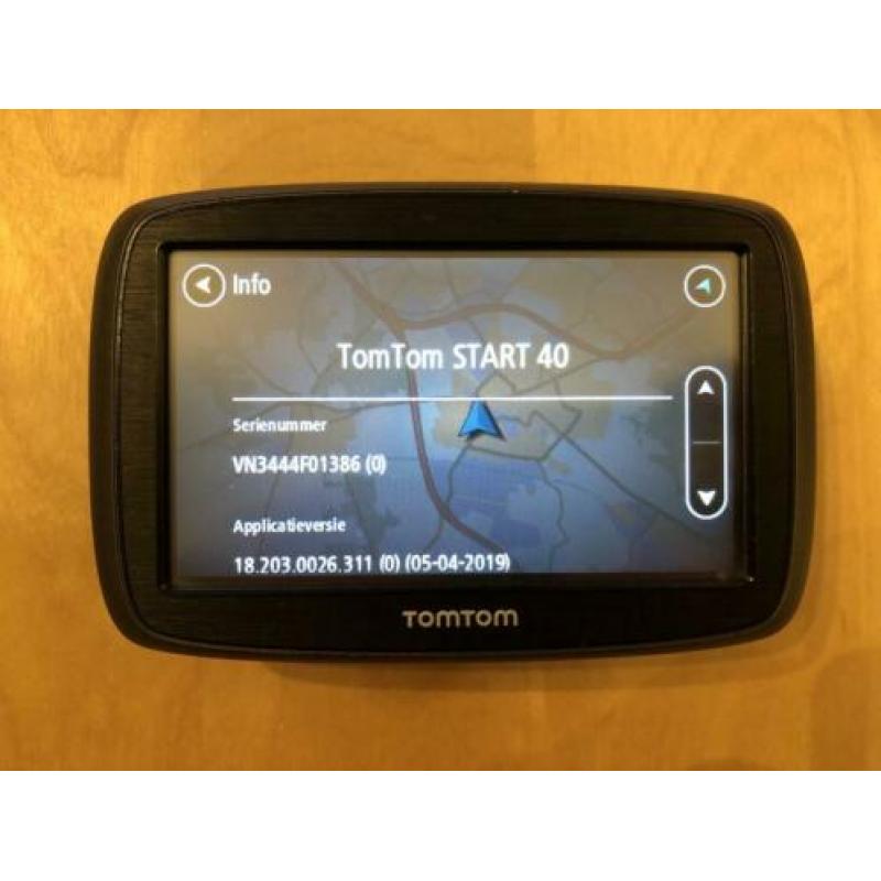 TomTom Start 40 met Nieuwste kaart flitsers Navigatie GPS