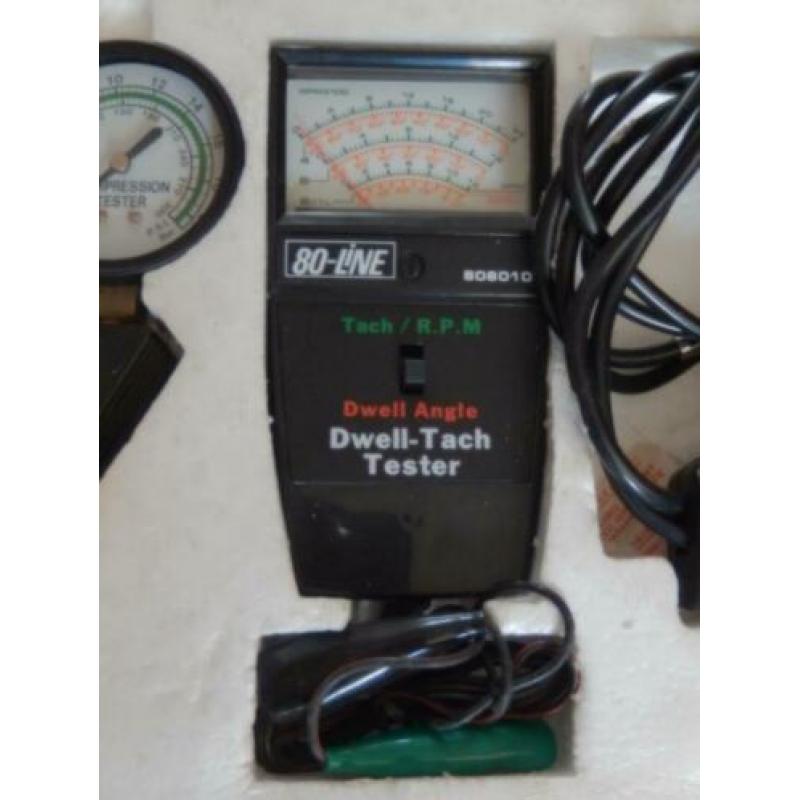 mini-prof tune en test kit van motoren