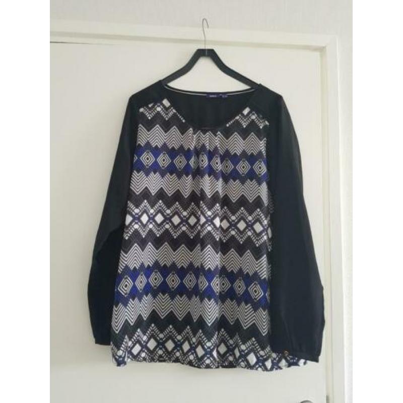 Zwarte Mexx tuniek maat 44, nieuw