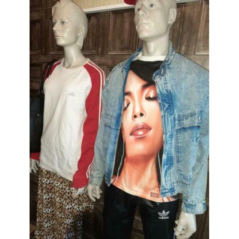Diverse vintage kleding te koop! Adidas dickies denim