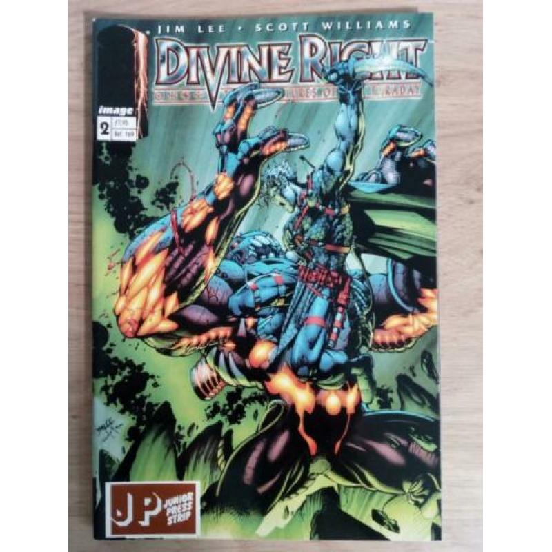 Junior Press: Divine Right nr 1,2,3,4. Ned. talig