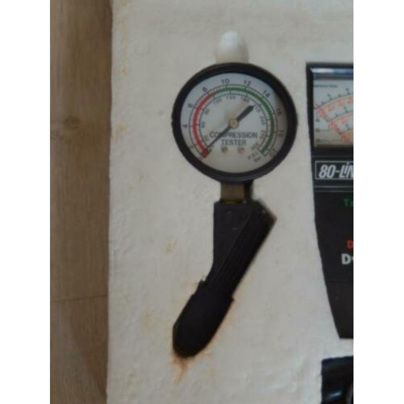 mini-prof tune en test kit van motoren