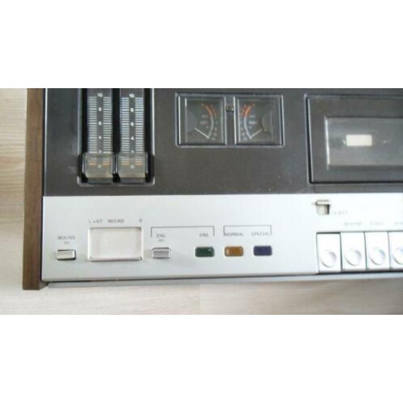 Philips N2509 Cassettedeck in nieuwstaat.