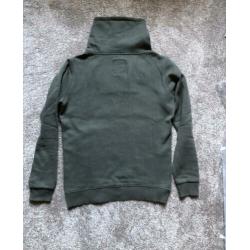 G Star RAW denim sweater/trui M legergroen/groen. Géén S/L