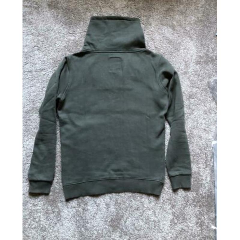 G Star RAW denim sweater/trui M legergroen/groen. Géén S/L