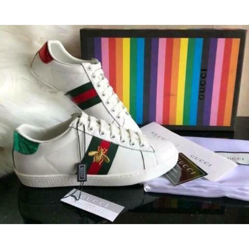 NEW! Luxe Gucci Sneakers Ace BEE en TIGER TOPKWALITEIT €75 !