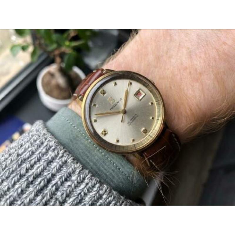 Delbana vintage heren horloge eta 2522 automaat antiek