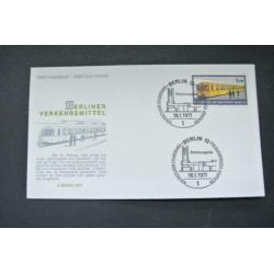 Duitsland Berlijn 5 FDC's onbeschreven