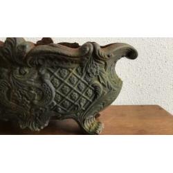 Oude Franse jardinière oude tuinvaas brocante