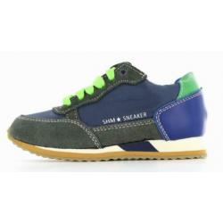 SHOESME maat 32 veter/rits blauw/grijs - gratis verzenden