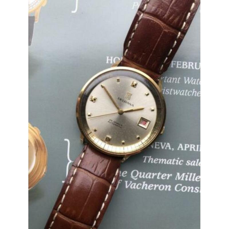 Delbana vintage heren horloge eta 2522 automaat antiek
