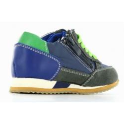 SHOESME maat 32 veter/rits blauw/grijs - gratis verzenden