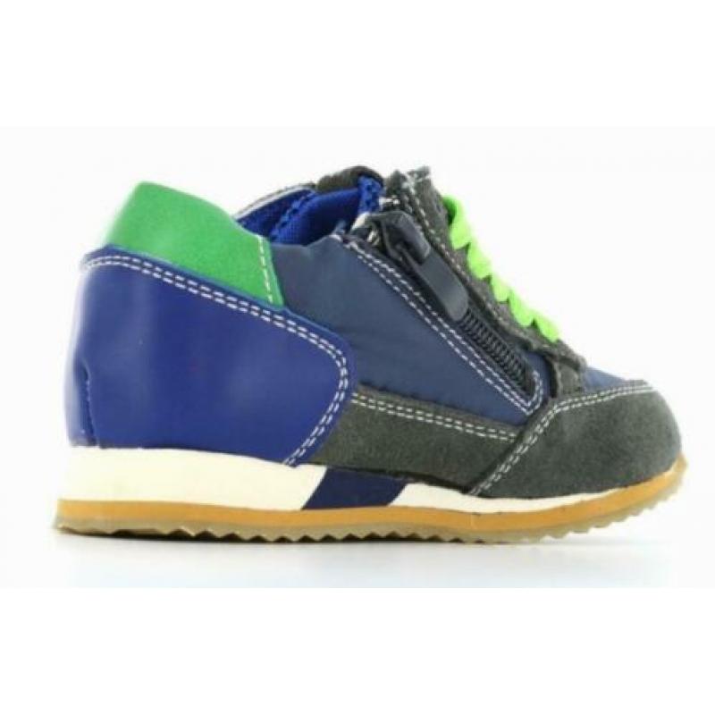 SHOESME maat 32 veter/rits blauw/grijs - gratis verzenden