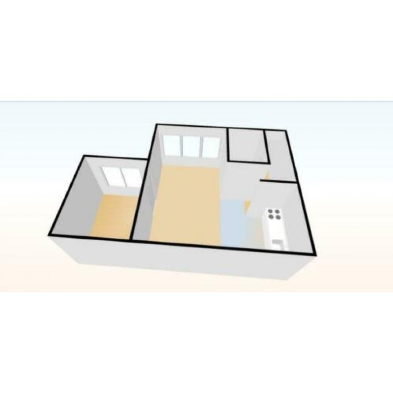 Studio (47m2) te huur omgeving Utrecht
