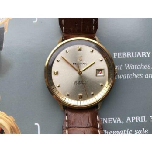 Delbana vintage heren horloge eta 2522 automaat antiek