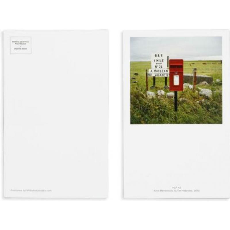 Martin Parr - Remote Scottish Postboxes - postcard book