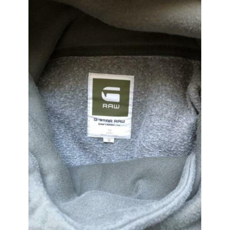 G Star RAW denim sweater/trui M legergroen/groen. Géén S/L