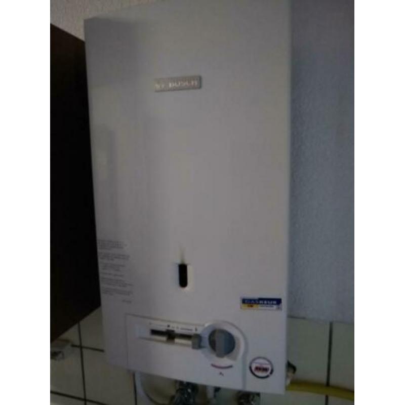 Bosch geiser warm en koud water
