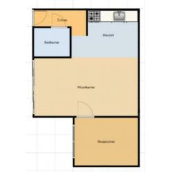 Studio (47m2) te huur omgeving Utrecht