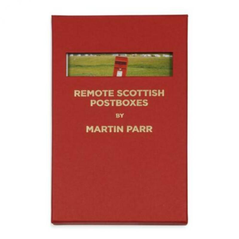 Martin Parr - Remote Scottish Postboxes - postcard book