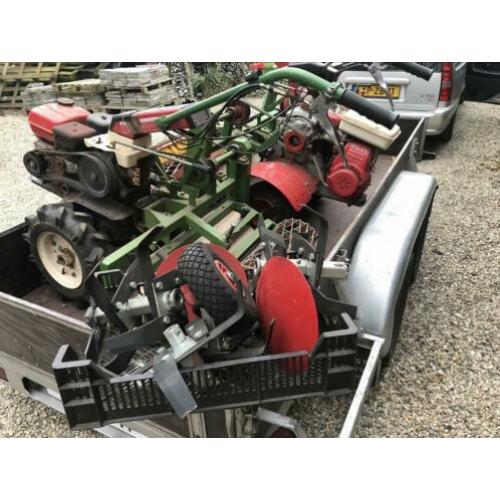 Tuin tractor /Tuinfrees / verticuteer / eg