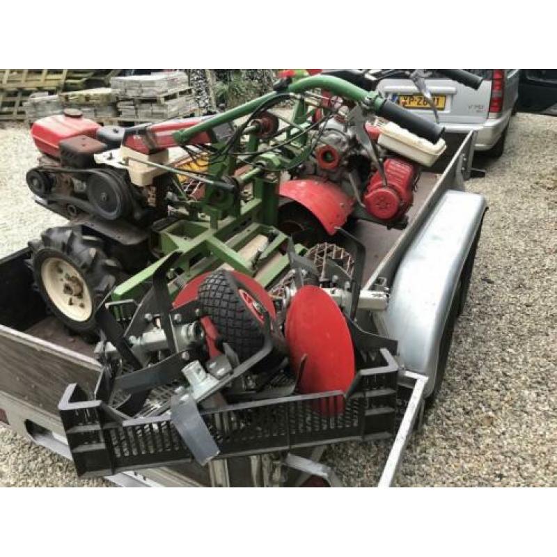 Tuin tractor /Tuinfrees / verticuteer / eg
