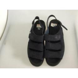 Yoli Wolky 43 donkerblauw leren sandalen