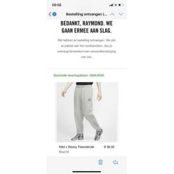 Nike x Stüssy Fleecebroek M