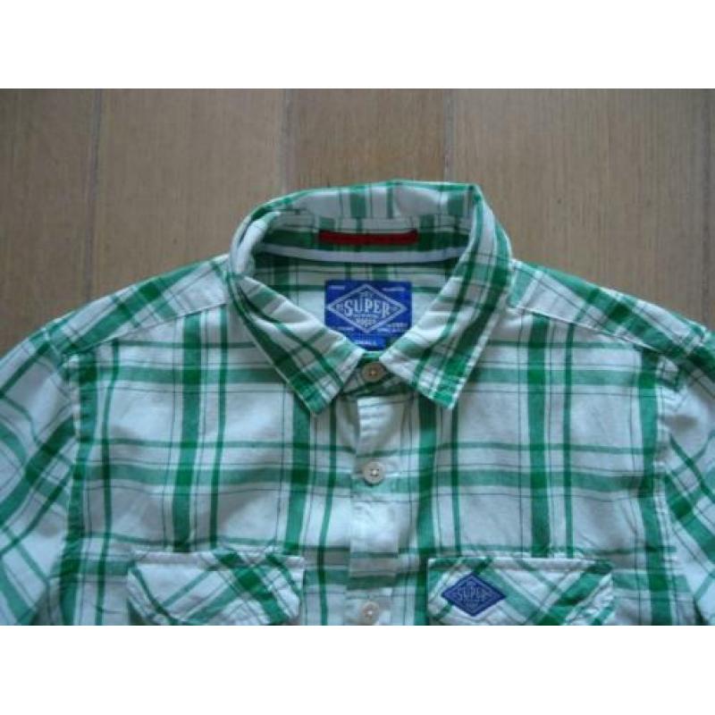 52. Superdry blouse overhemd maat s, 38 als nieuw origineel