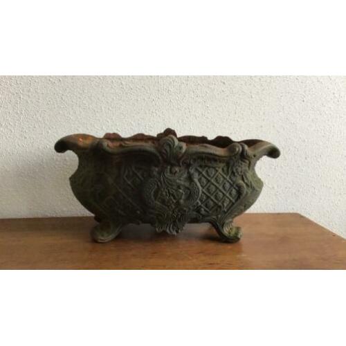 Oude Franse jardinière oude tuinvaas brocante