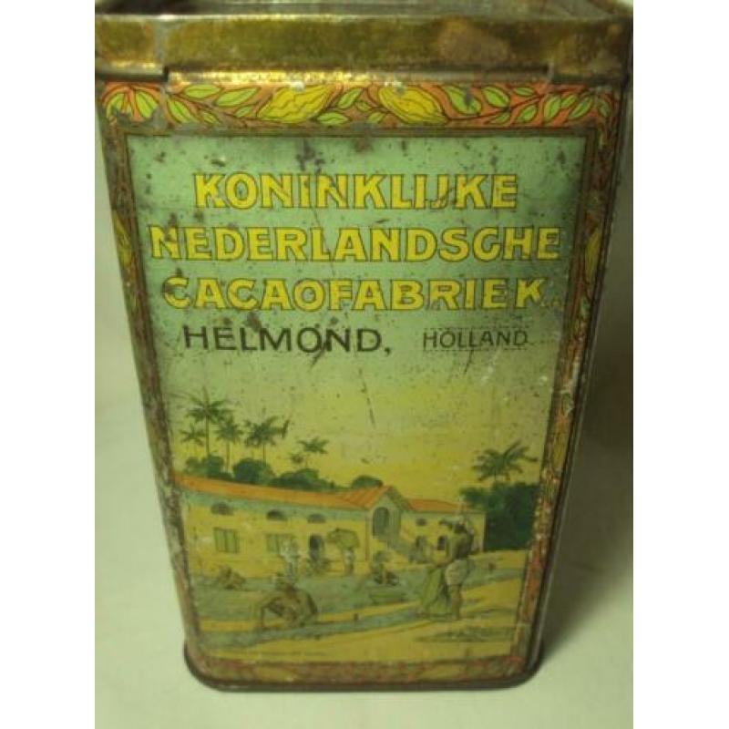 antiek cacaofabriek blik Helmond