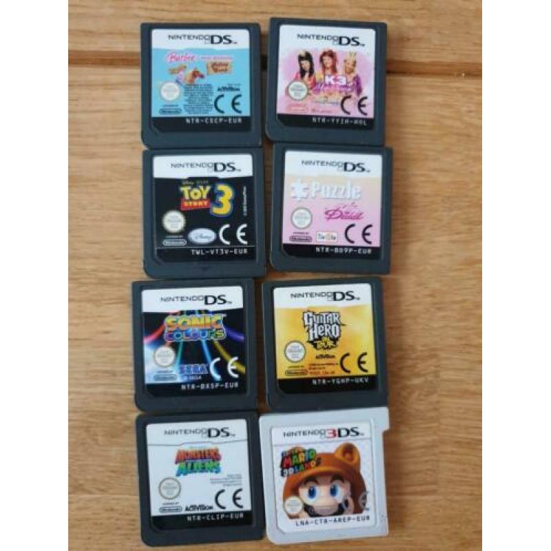 1 Nintendo 3ds én 1 Nintendo dsi met spellen