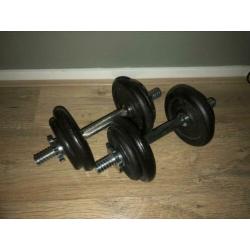 Dumbells set diverse gewichten