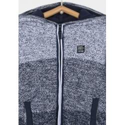 Nieuw Tiffosi vest cardigan Kelvin blauw wit maat 164