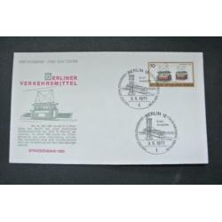 Duitsland Berlijn 5 FDC's onbeschreven