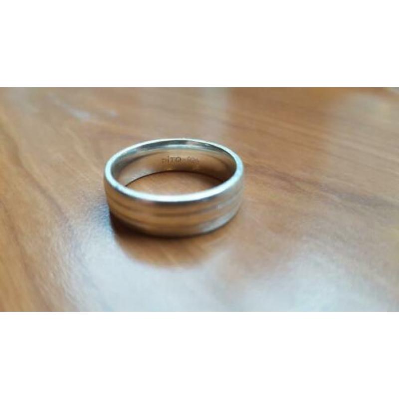 Hoogwaardige Dito-ring van stering zilver