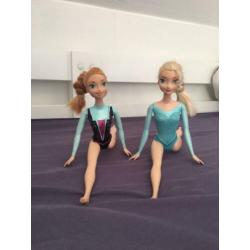Anna en elsa barbie per stuk €7,50 twee voor 13,50