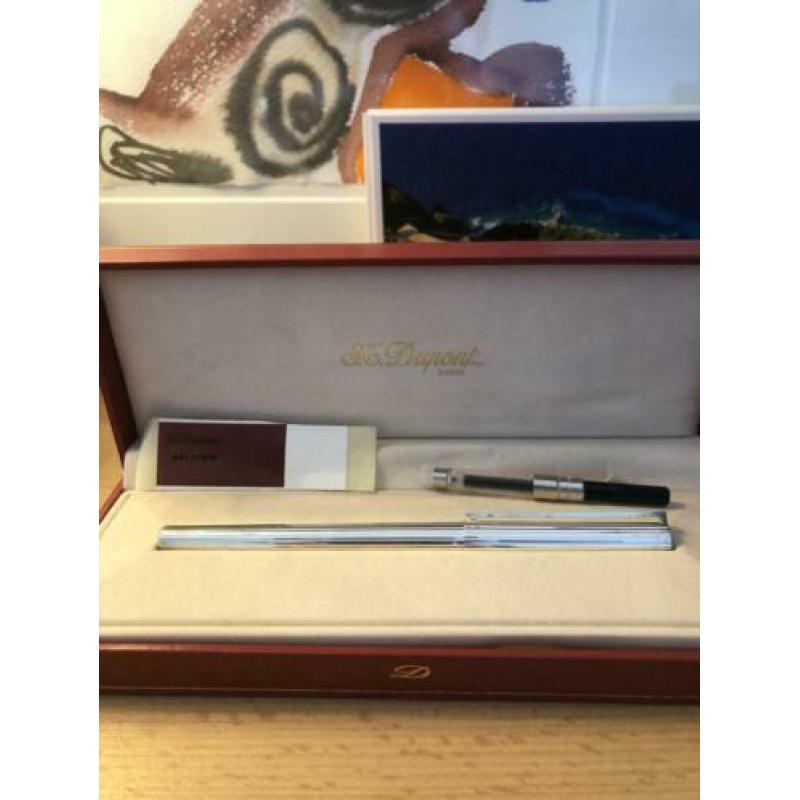 Vintage St. Dupont vulpen 18ct gouden kroon