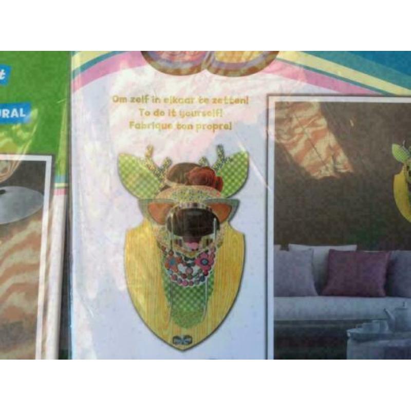 3D decoratie setjes Totaal 7 setjes nieuw