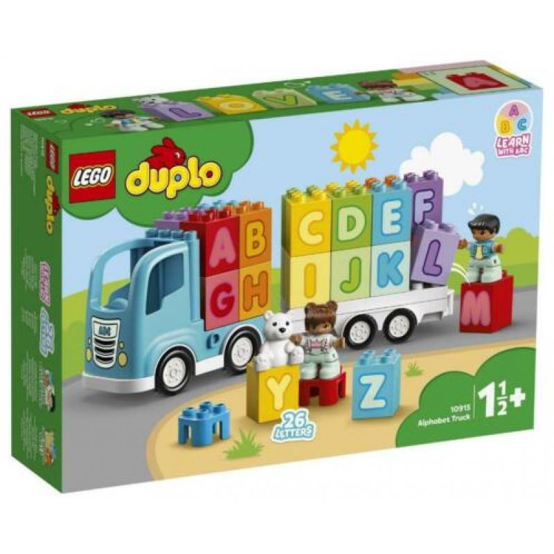 LEGO Duplo ACTIE 10915 Alfabet Vrachtwagen 36delig