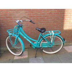 Cortina U4 transport fiets 26 inch turquoise/gr/bl.