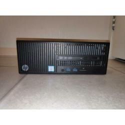 HP 280 G2 i3-6100 zakelijke desktop + dell monitor
