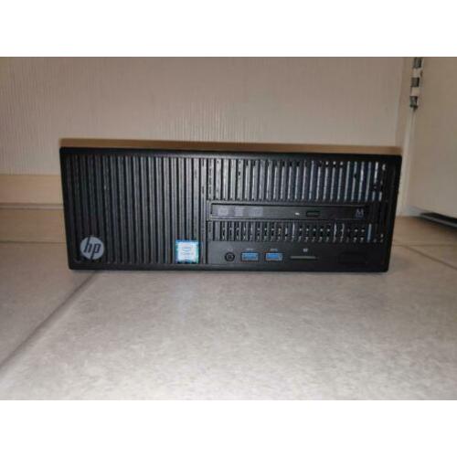 HP 280 G2 i3-6100 zakelijke desktop + dell monitor