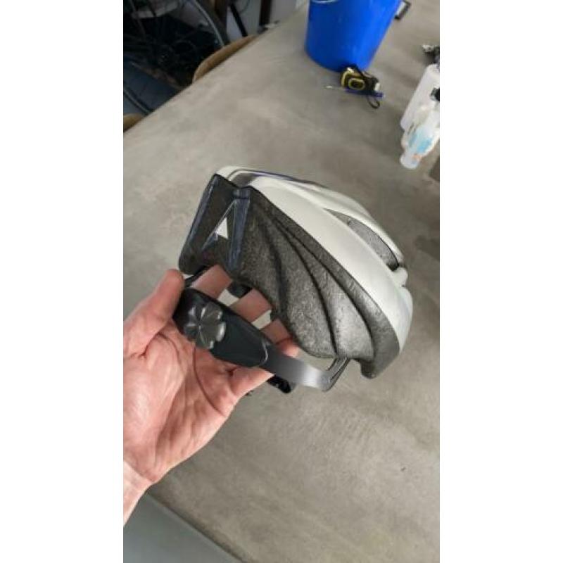 Fietshelm zilver