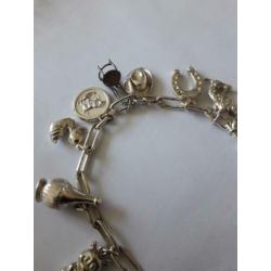 oude bedelarmband, zilver